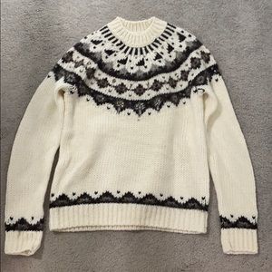 Loft off-white sweater